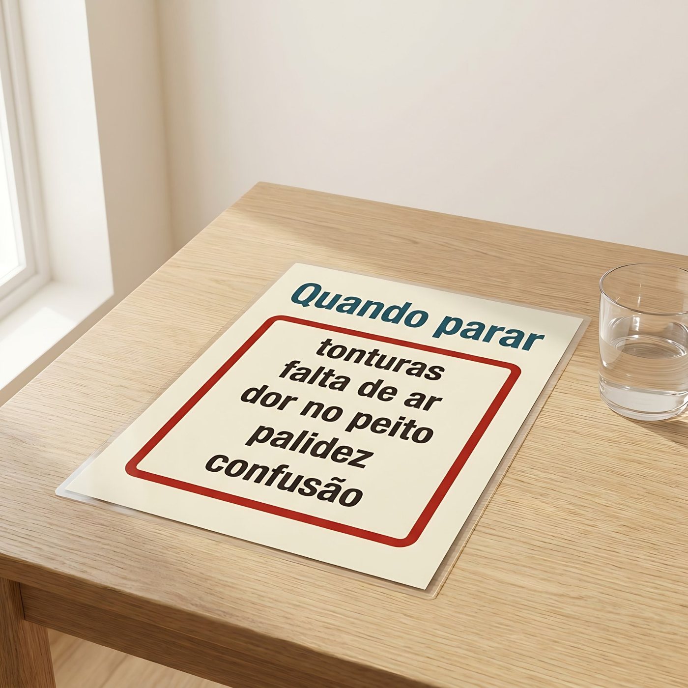 Quando parar